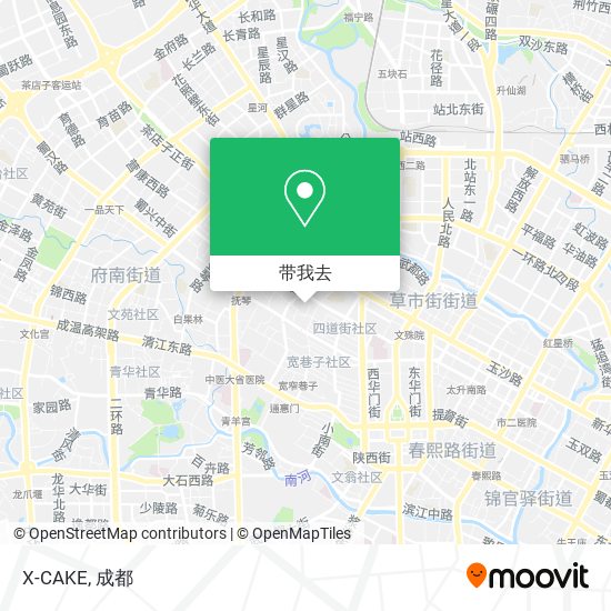 X-CAKE地图