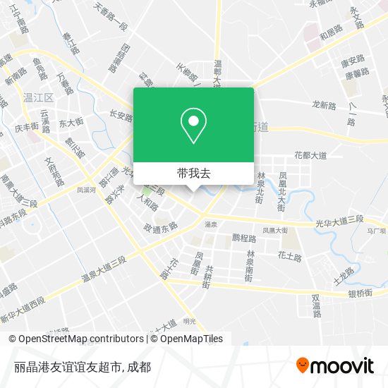 丽晶港友谊谊友超市地图