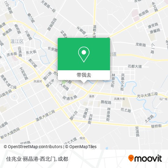 佳兆业·丽晶港-西北门地图