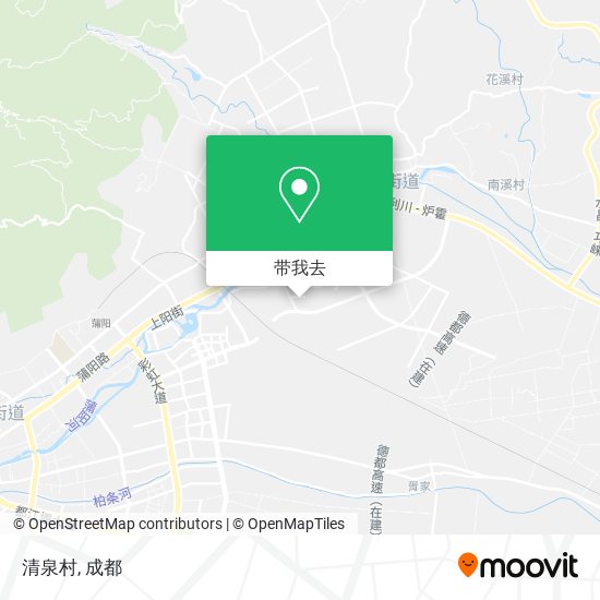 清泉村地图