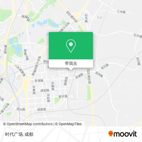 时代广场地图