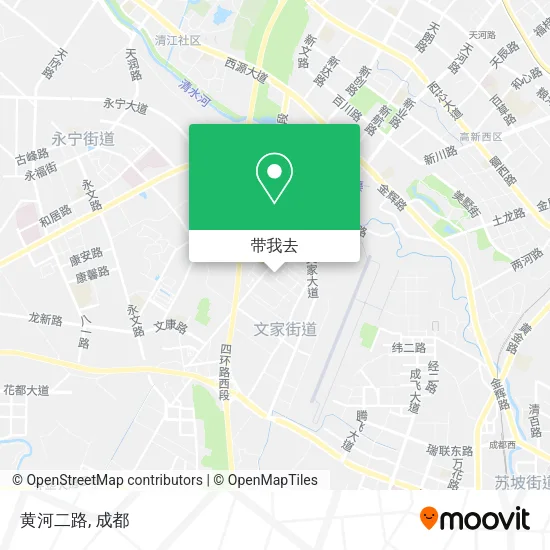 黄河二路地图