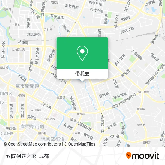 候院创客之家地图