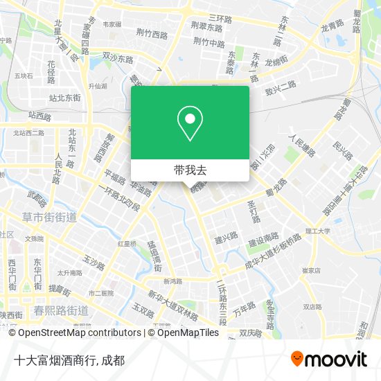 十大富烟酒商行地图