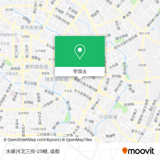 水碾河北三街-25幢地图
