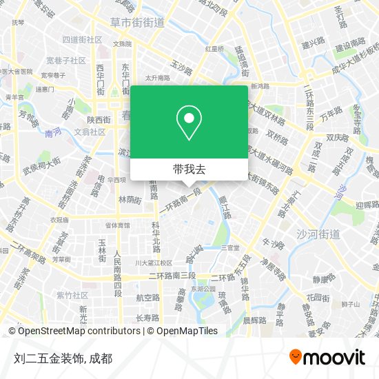 刘二五金装饰地图