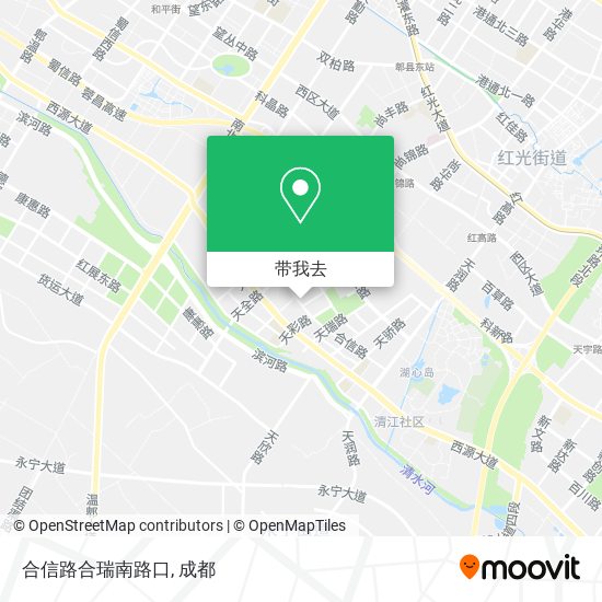 合信路合瑞南路口地图