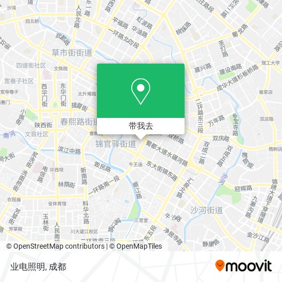 业电照明地图
