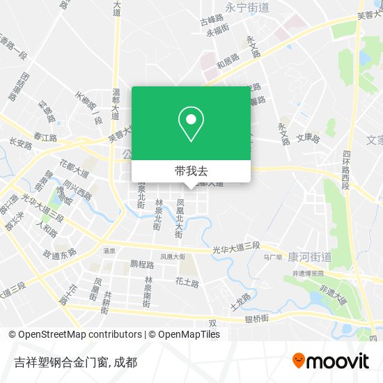 吉祥塑钢合金门窗地图