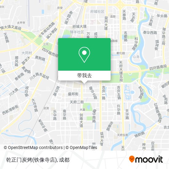 乾正门炭烤(铁像寺店)地图