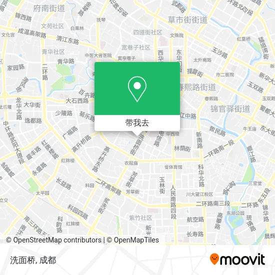 洗面桥地图
