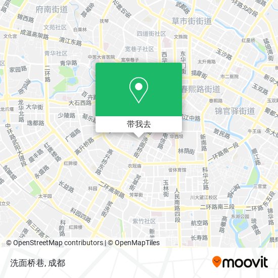 洗面桥巷地图