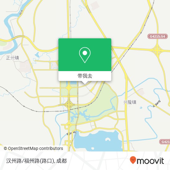 汉州路/福州路(路口)地图