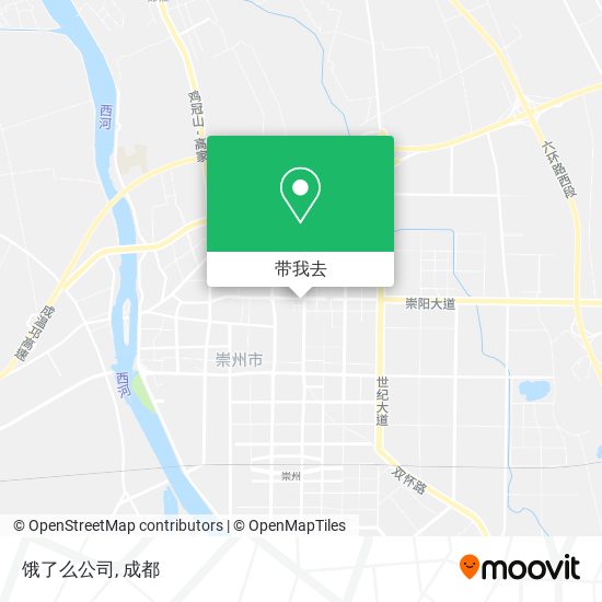 饿了么公司地图