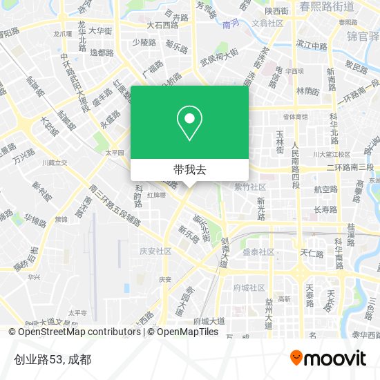 创业路53地图