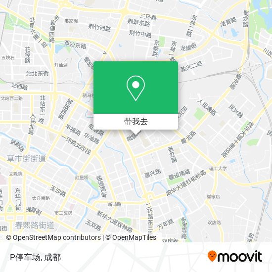P停车场地图