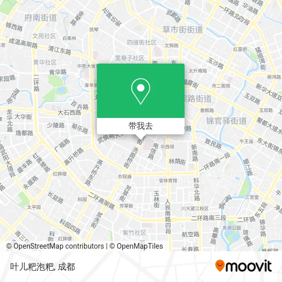叶儿粑泡粑地图