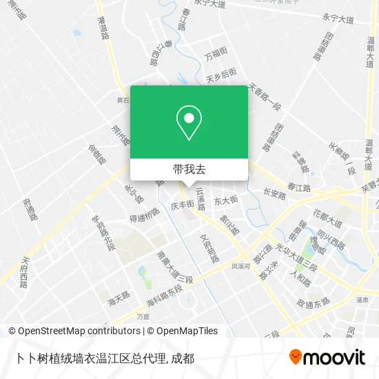 卜卜树植绒墙衣温江区总代理地图