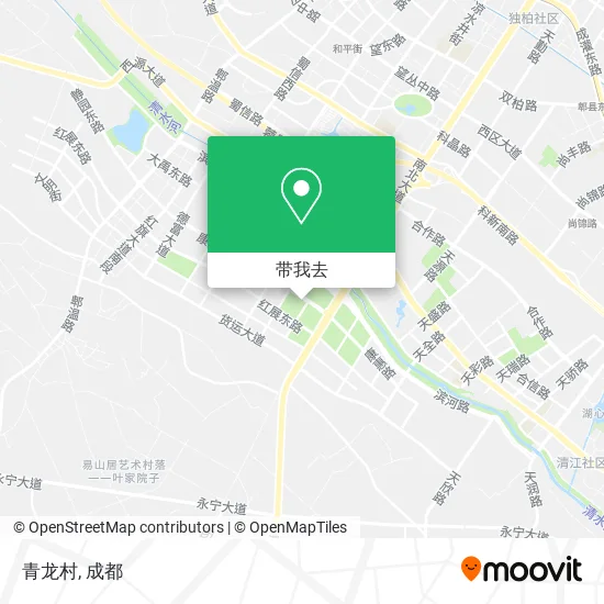 青龙村地图