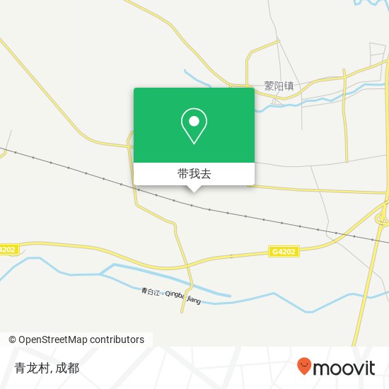 青龙村地图