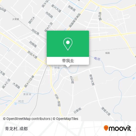 青龙村地图