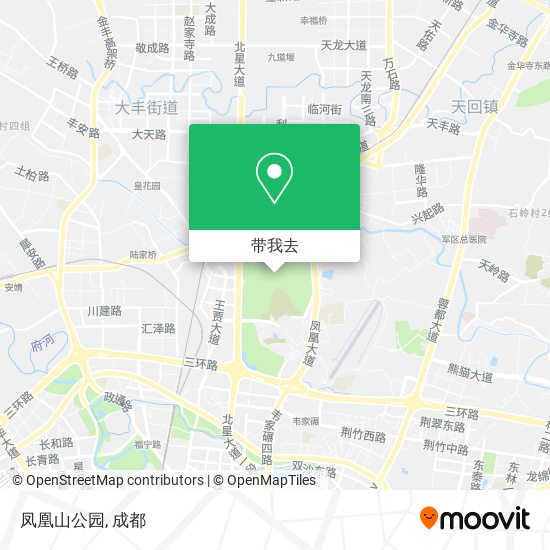 凤凰山公园地图