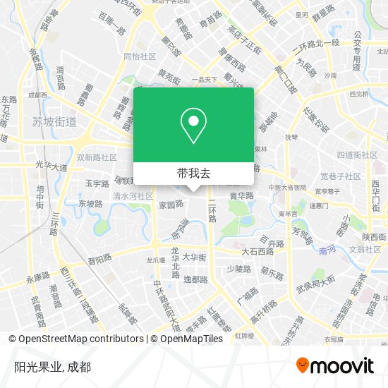 阳光果业地图