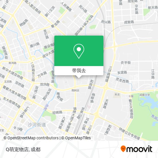 Q萌宠物店地图