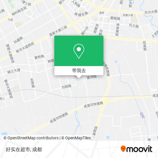 好实在超市地图
