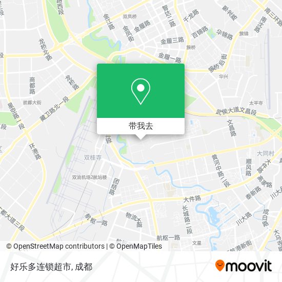 好乐多连锁超市地图