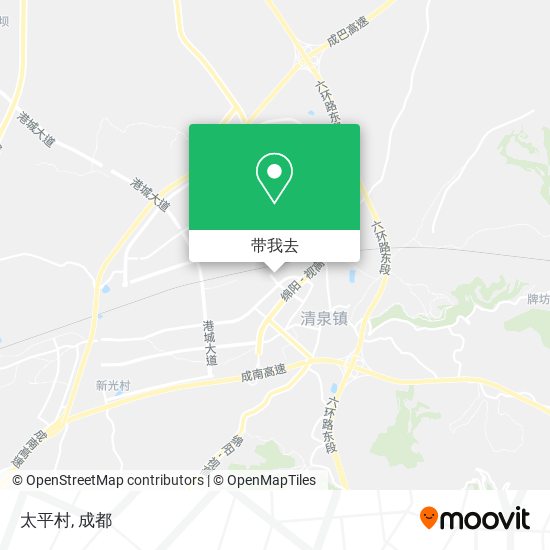 太平村地图