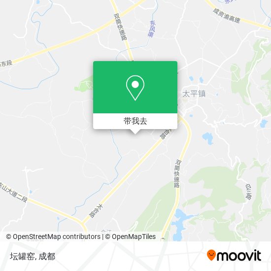 坛罐窑地图