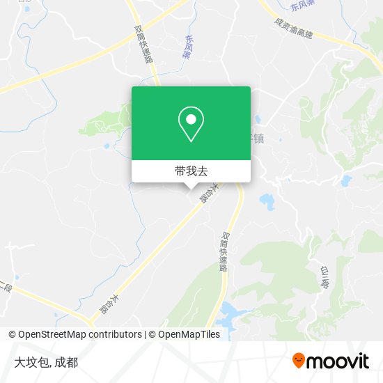 大坟包地图