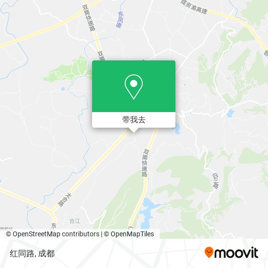 红同路地图