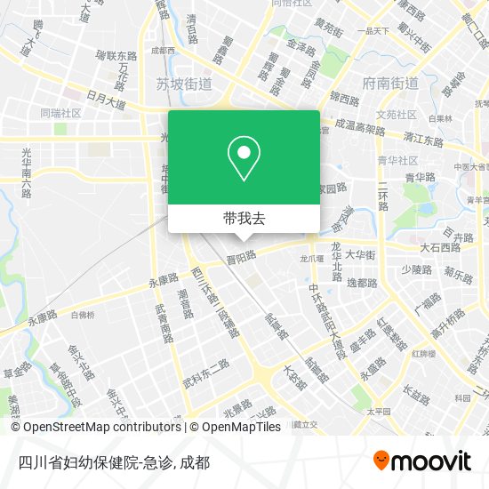 四川省妇幼保健院-急诊地图