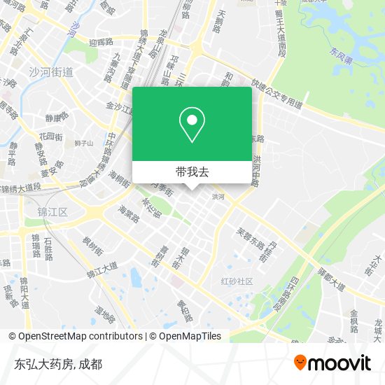 东弘大药房地图