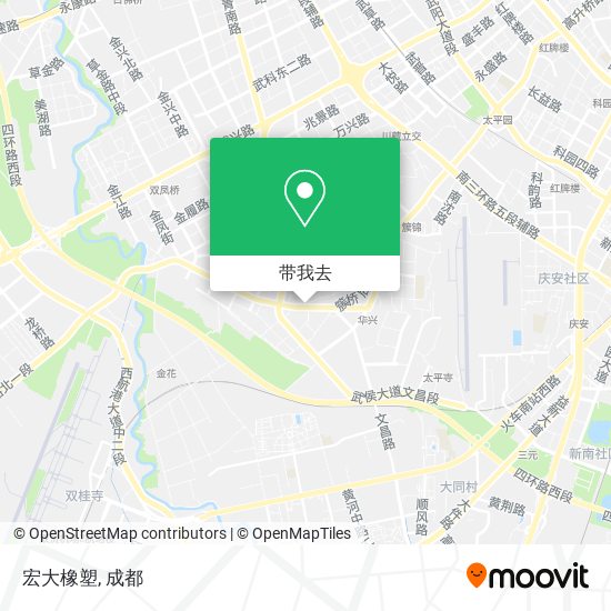 宏大橡塑地图