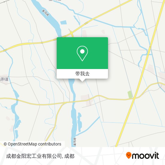 成都金阳宏工业有限公司地图