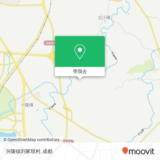 兴隆镇刘家坝村地图
