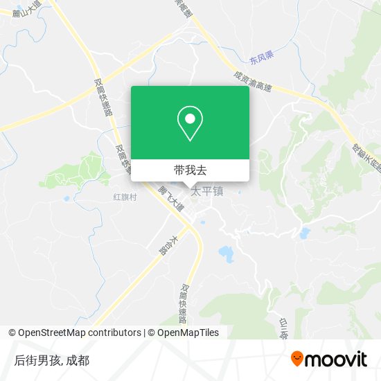 后街男孩地图