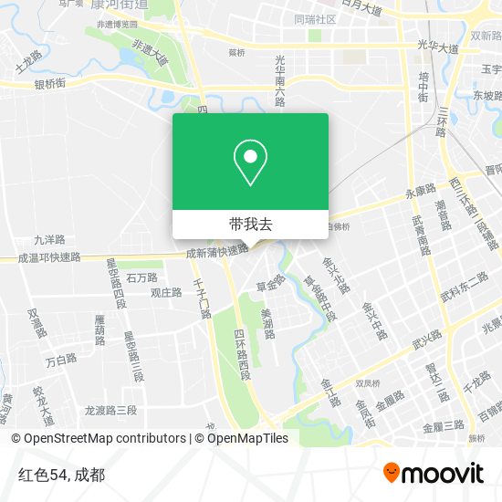 红色54地图