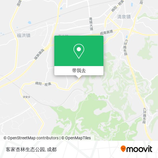 客家杏林生态公园地图