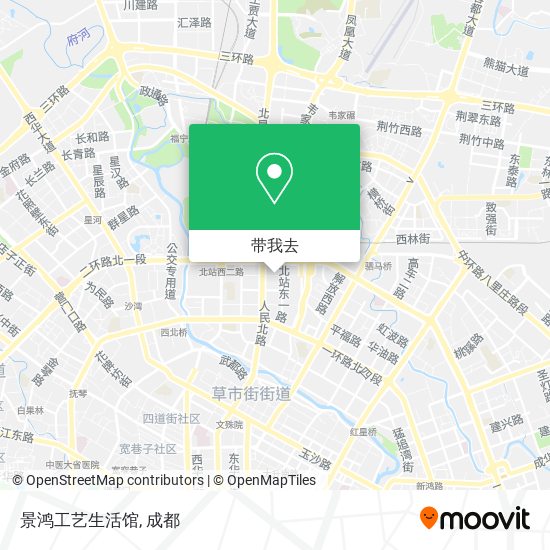 景鸿工艺生活馆地图