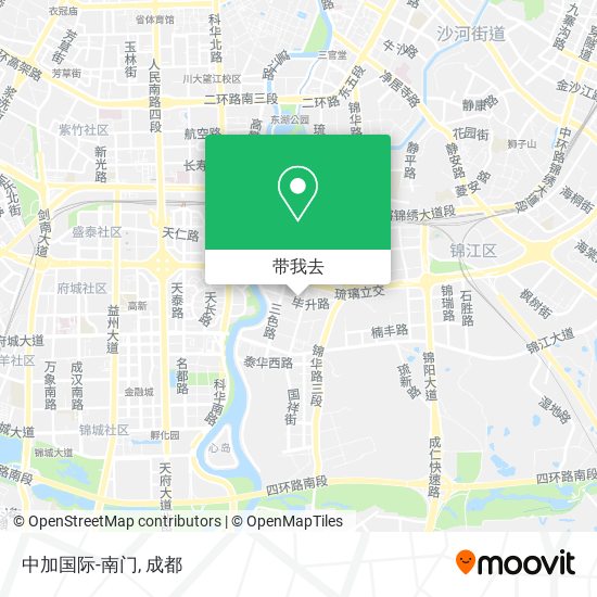 中加国际-南门地图
