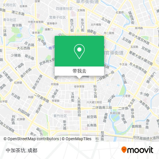 中加茶坊地图