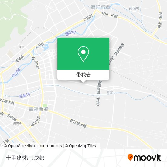 十里建材厂地图