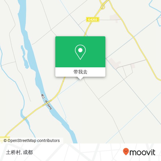 土桥村地图