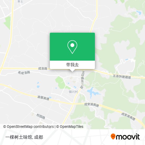 一棵树土味馆地图