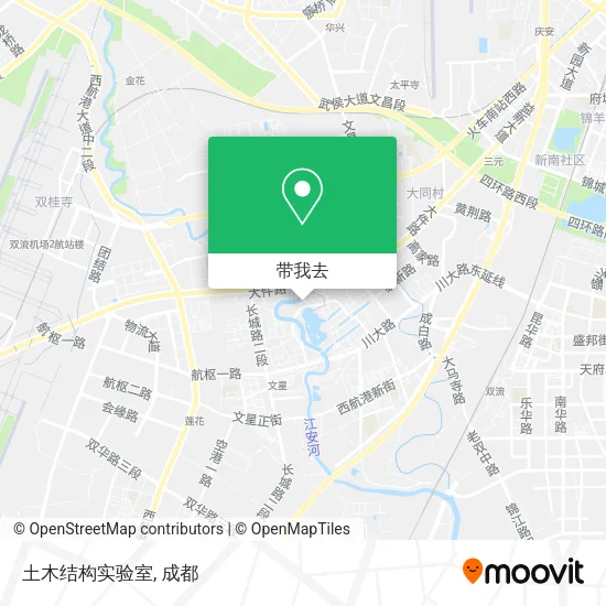 土木结构实验室地图