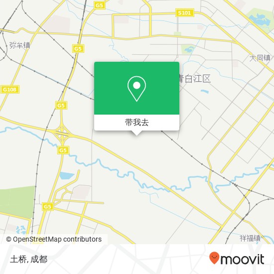 土桥地图